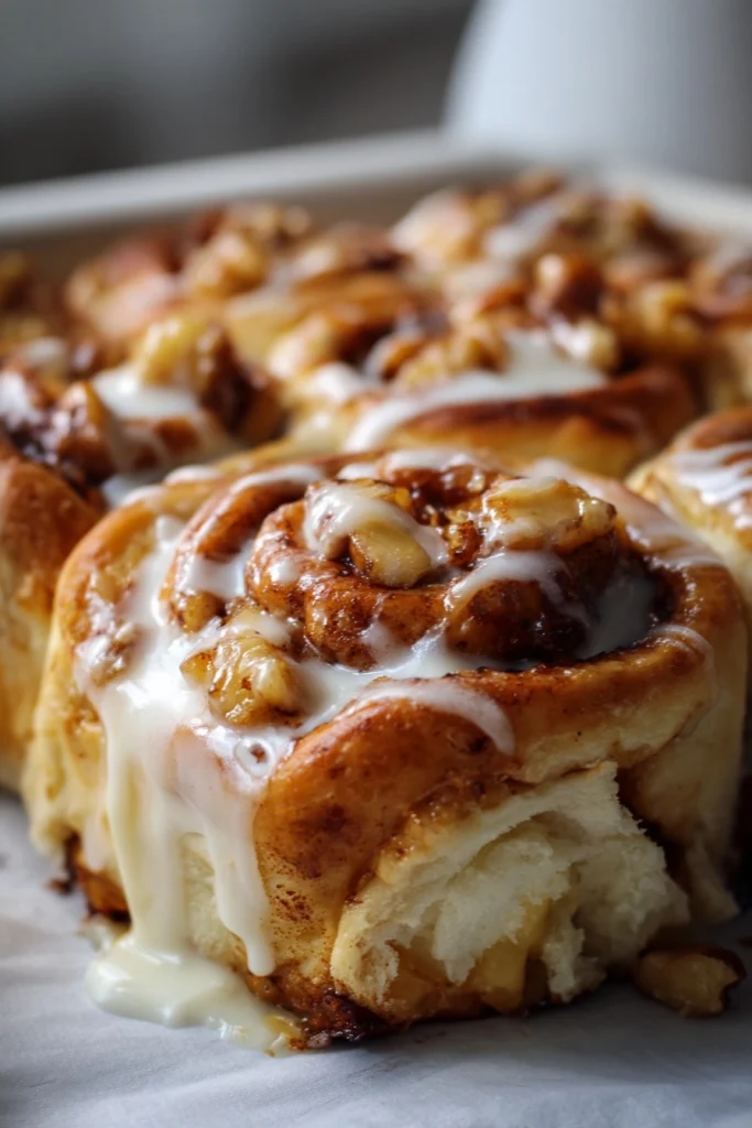 apple pie cinnamon rolls