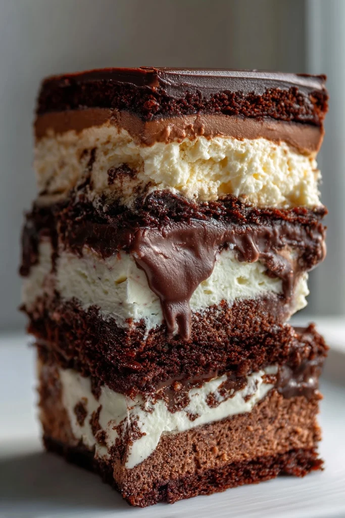 brownie ice cream cake