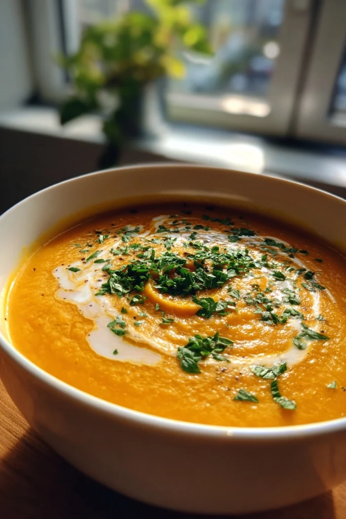 butternut squash sweet potato soup