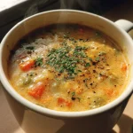 easy creamy vegetable soup