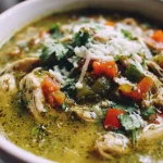 green enchilada chicken soup