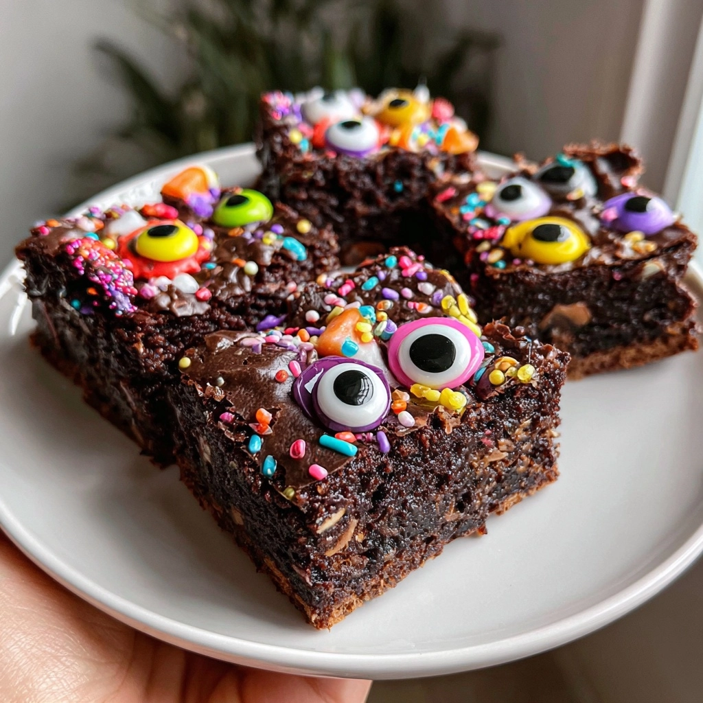 halloween brownies