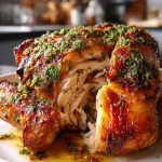 lemon herb pot roast chicken