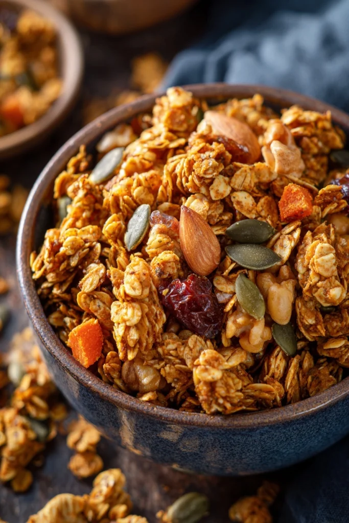 maple pumpkin granola