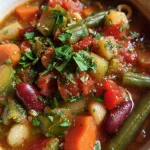 one pot minestrone soup