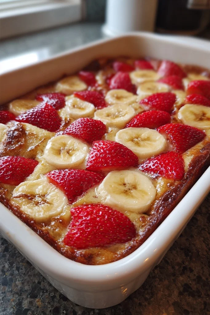 5-Ingredient Healthy Strawberry Banana Breakfast C...