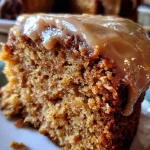Applesauce Spice Cake with Brown Sugar Icing