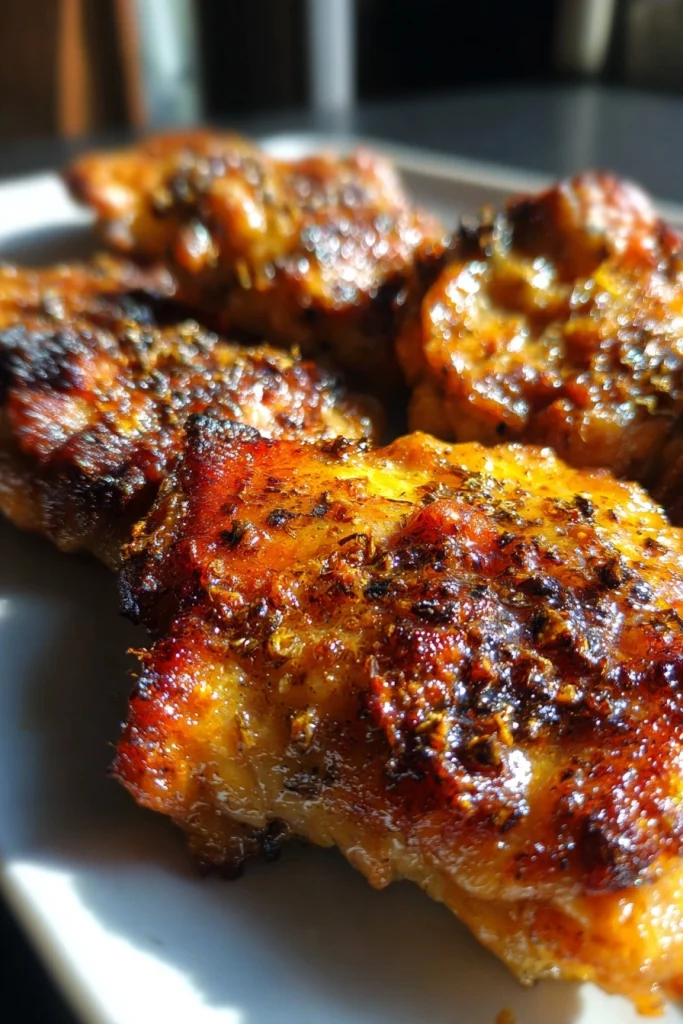 Boneless Skinless Chicken Thighs in Oven – Juicy, Easy, and Foolproof