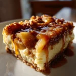 Caramel Apple Cheesecake Bars Easy
