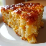Cheesy Corn Casserole (Cream Cheese Corn Side Dish)