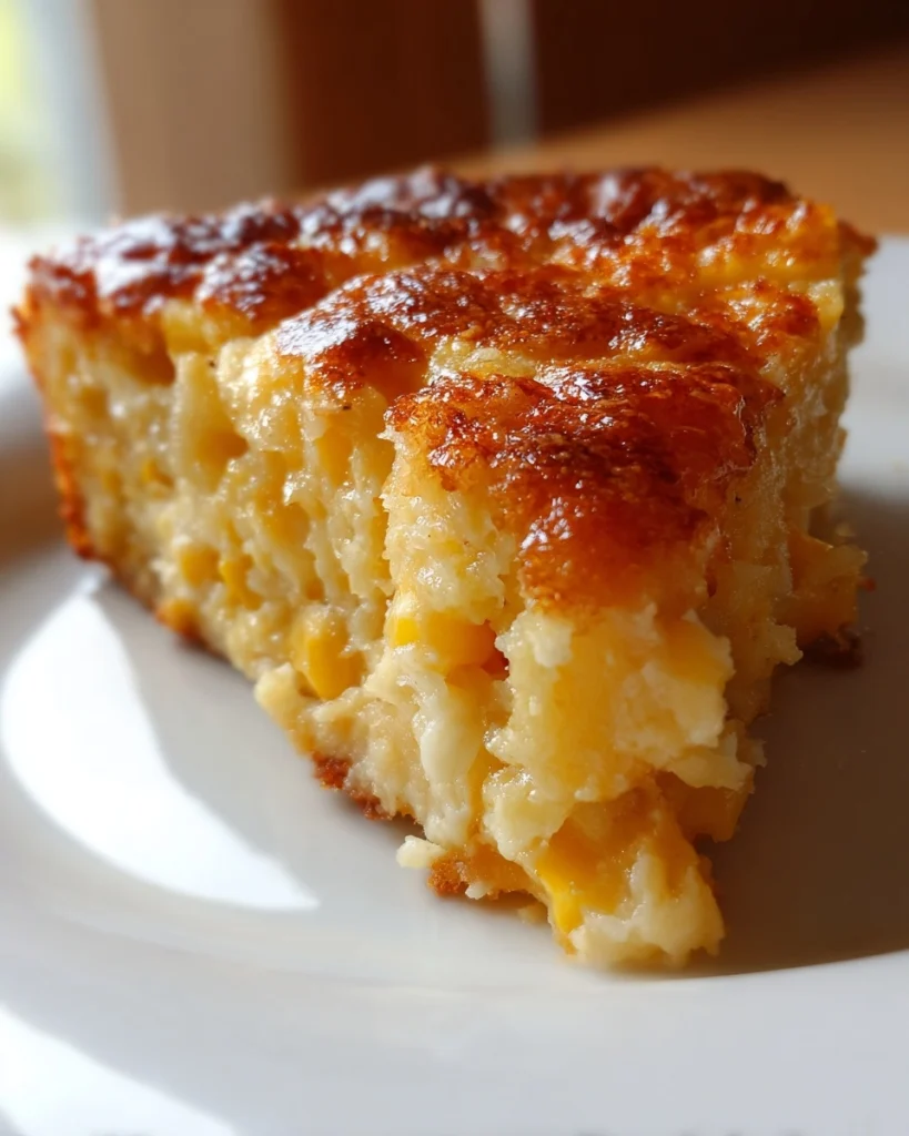 Cheesy Corn Casserole (Cream Cheese Corn Side Dish)