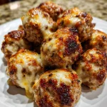 Cheesy French Onion Meatballs