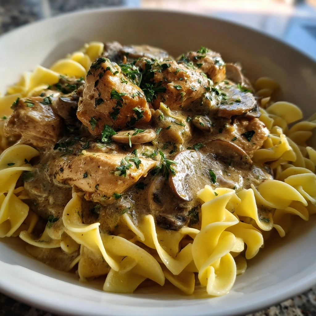 Chicken Stroganoff