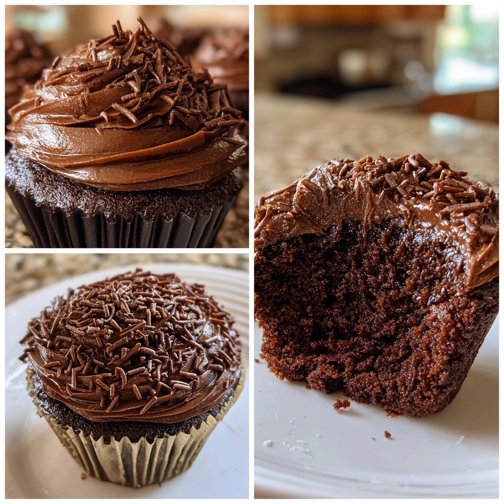 Homemade Chocolate Cupcakes