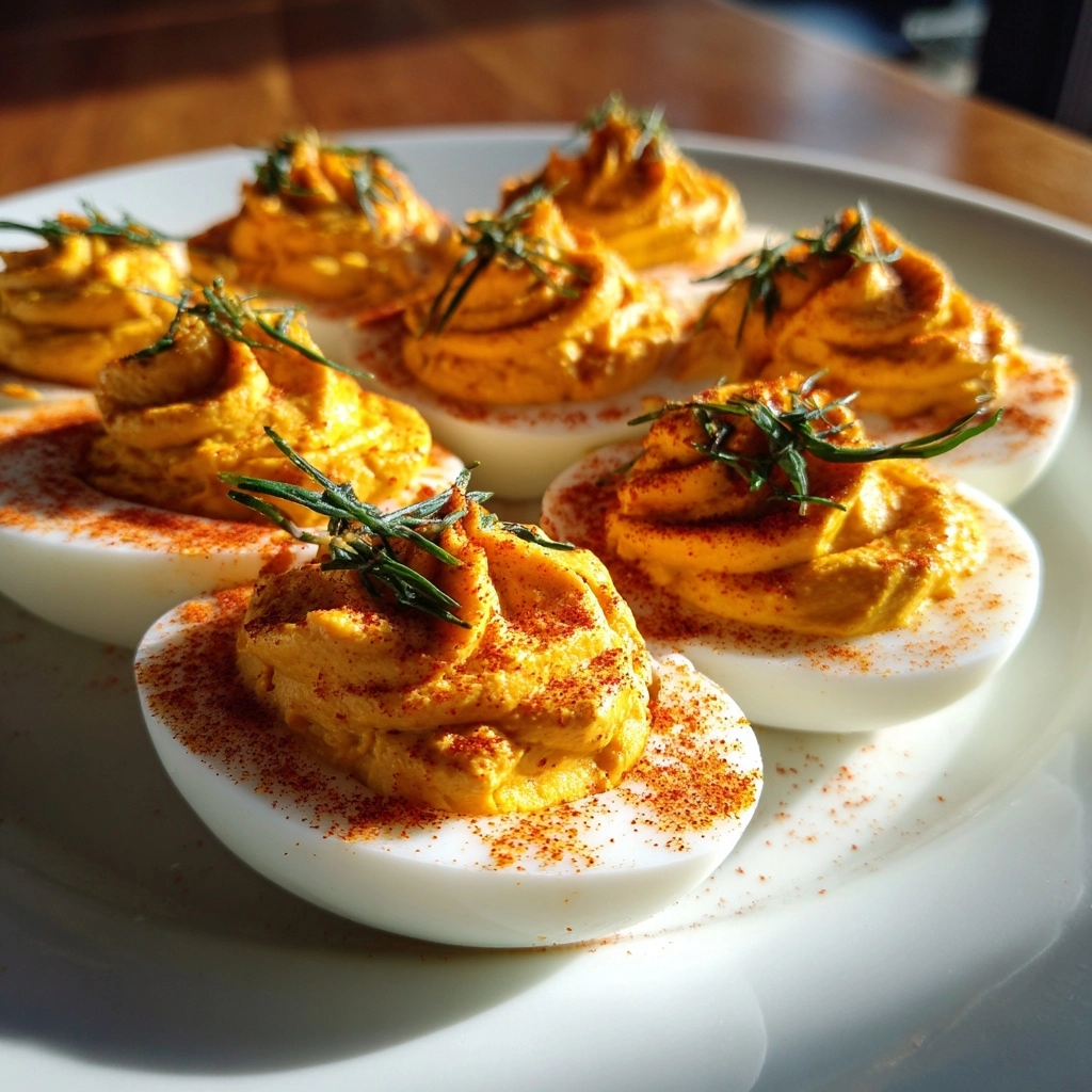 Pumpkin Deviled Eggs: A Festive and Fun Halloween Treat