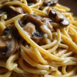 Rich and Velvety Mushroom Pasta Recipe