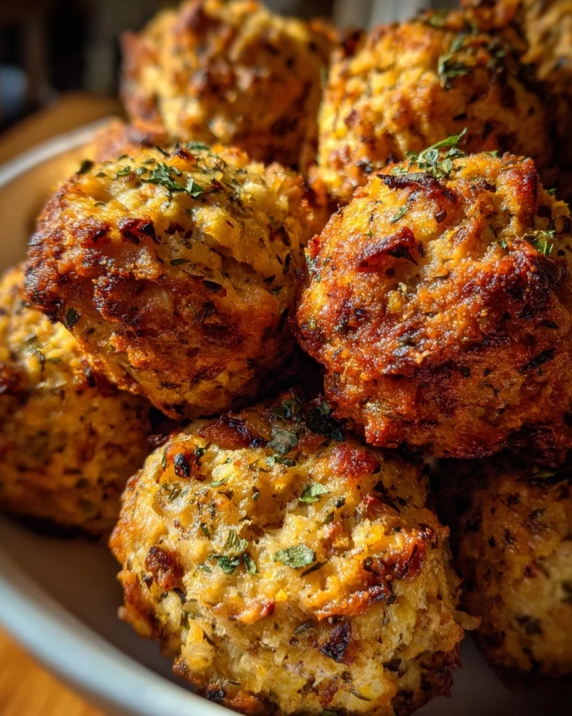 Turkey Stuffing Balls