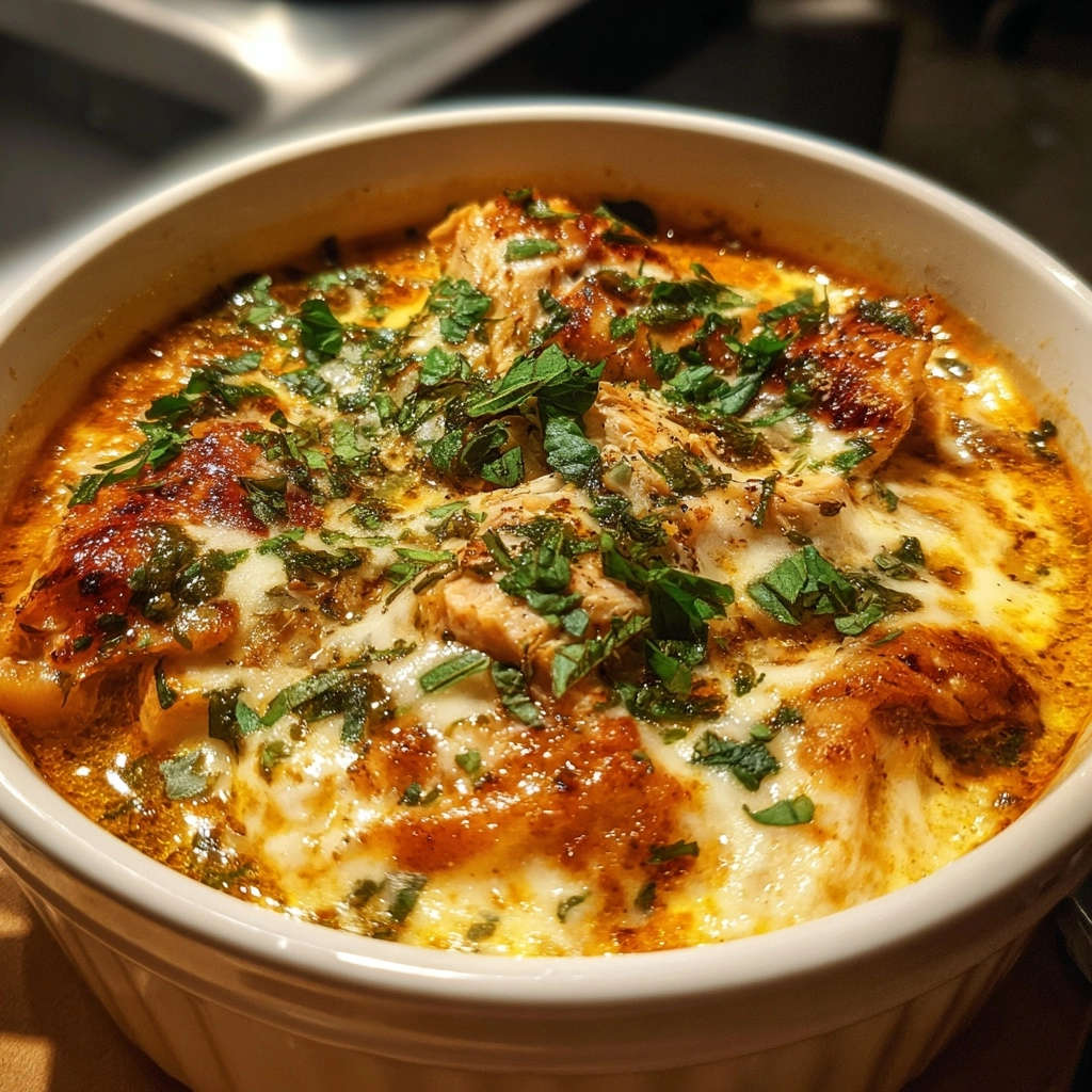 White Chicken Lasagna Soup