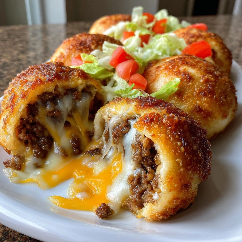 cheeseburger bombs