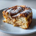 cinnamon roll apple pie