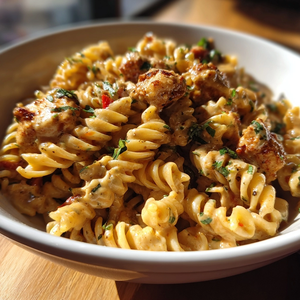 creamy bold ranch bbq chicken rotini