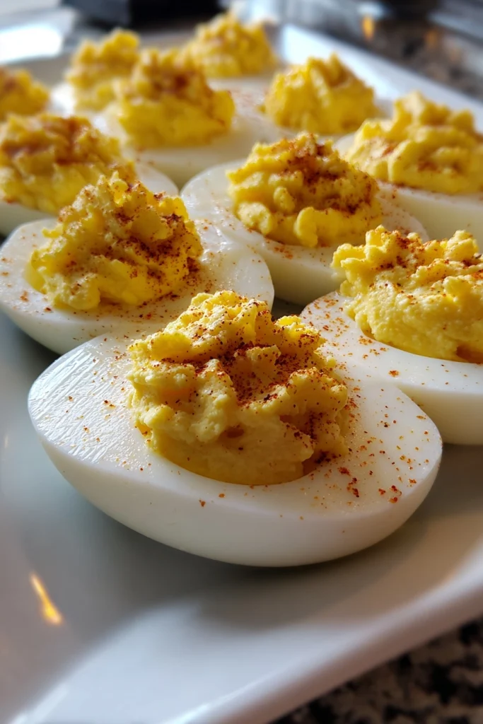 easy deviled eggs