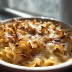 french onion pasta soup