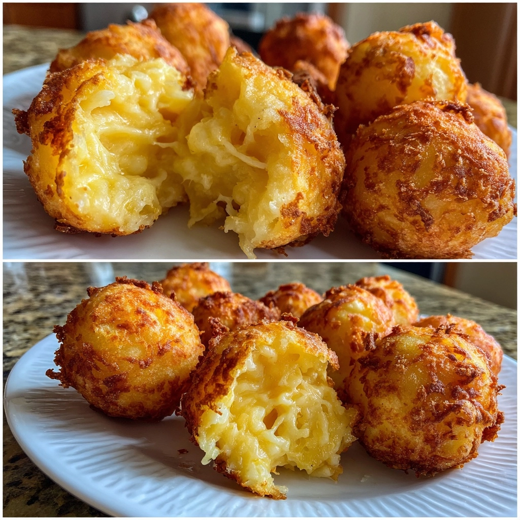 mashed potato cheese puffs