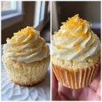 orange creamsicle cupcakes