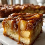 salted caramel apple bars