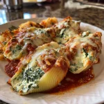 spinach ricotta stuffed shells