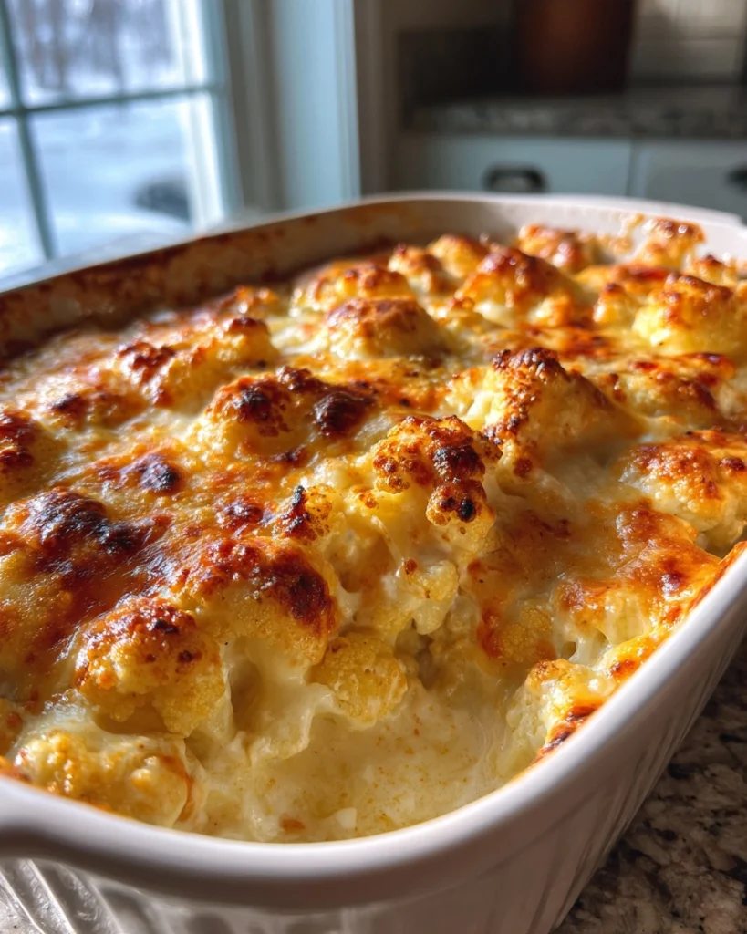 Cheesy cauliflower gratin that everyone will love!