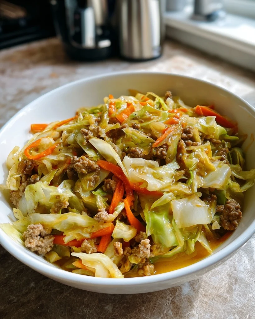 Egg Roll in a Bowl (One-Skillet, Keto)