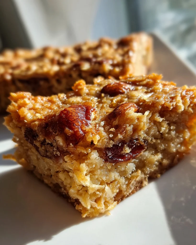 Irresistible Baked Oats Bars in Just 25 Minutes