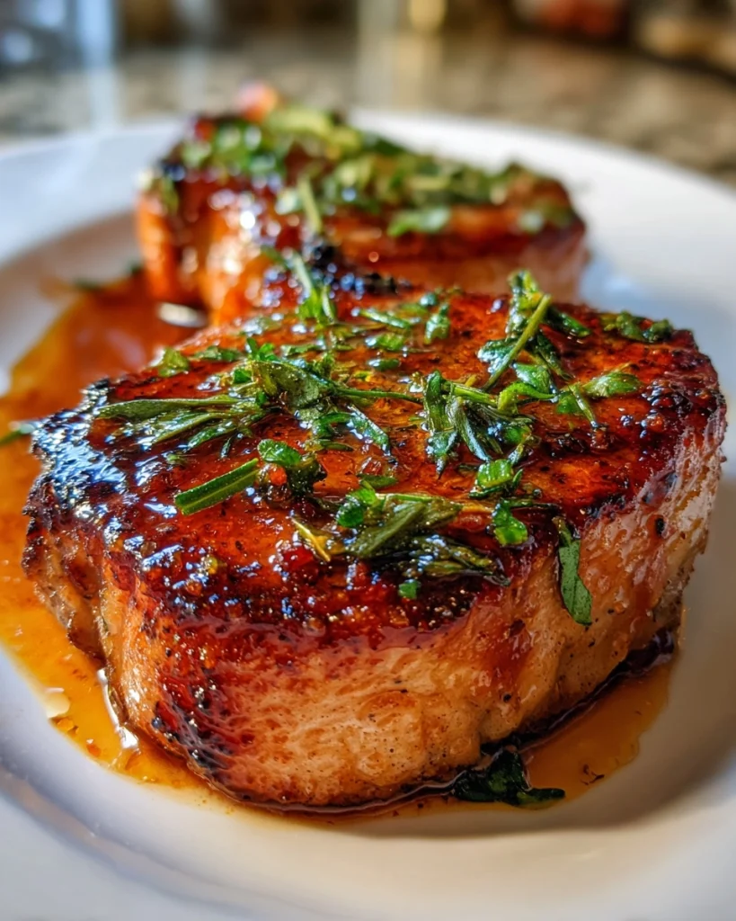 Juicy Apple Cider Glazed Pork Chops Ready in 30 Minutes