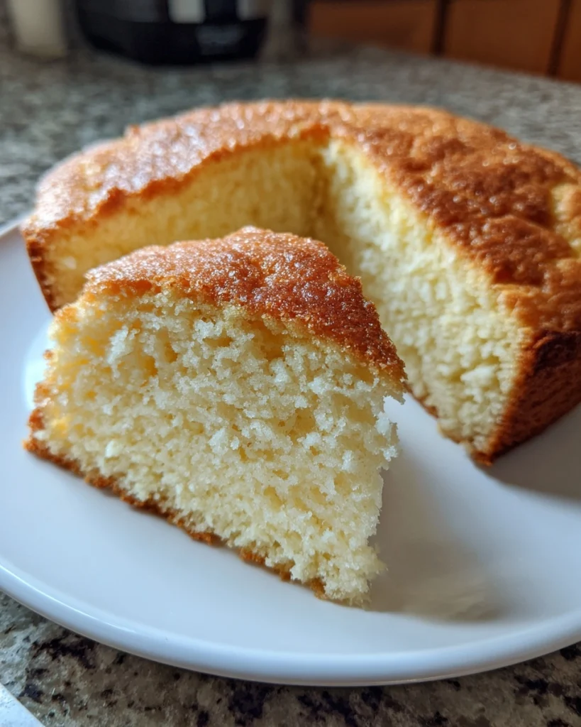 Keto Almond Vanilla Cloud Cake