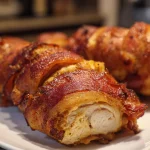 Keto Bacon Wrapped Chicken