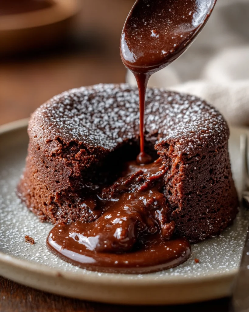 Keto Chocolate Lava Cake
