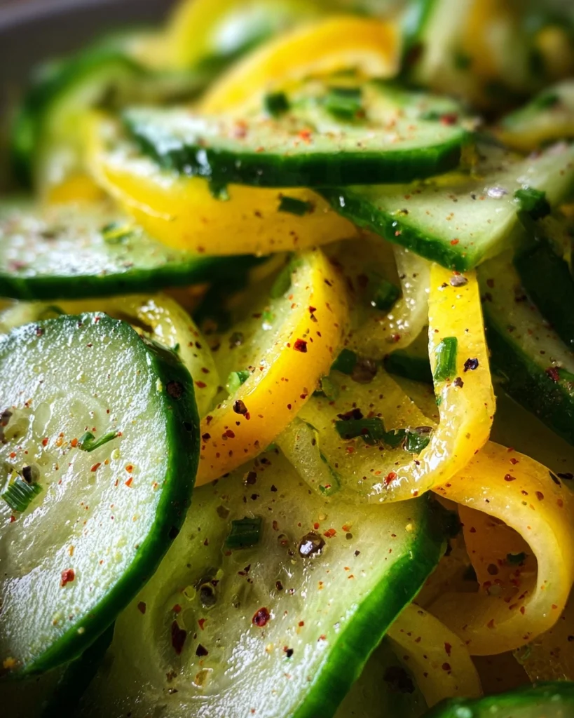 Refreshing Cucumber Salad