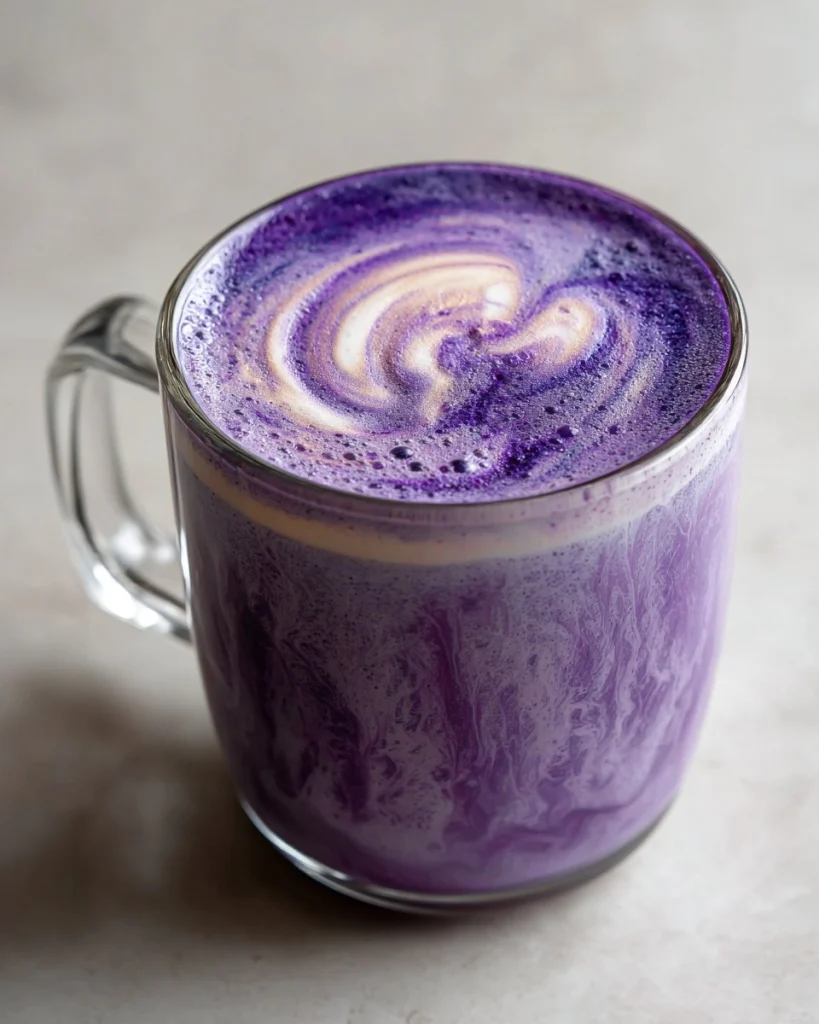 Ube Coconut Latte