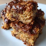 baked oats bars