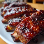bbq rib oven baked