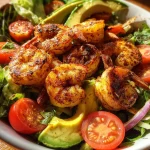 cajun shrimp avocado salad