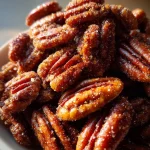 cinnamon sugar roasted pecans