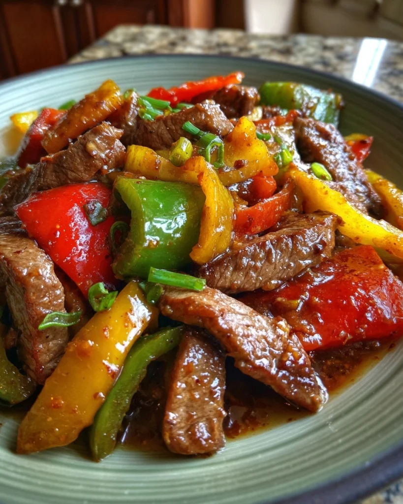 crockpot pepper steak