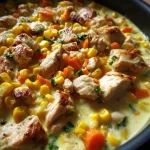 healthy sweet corn chicken soup