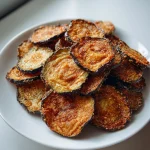 keto crispy eggplant chips