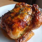 lemon thyme roasted Cornish hen