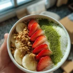 matcha coconut weight-loss bowl