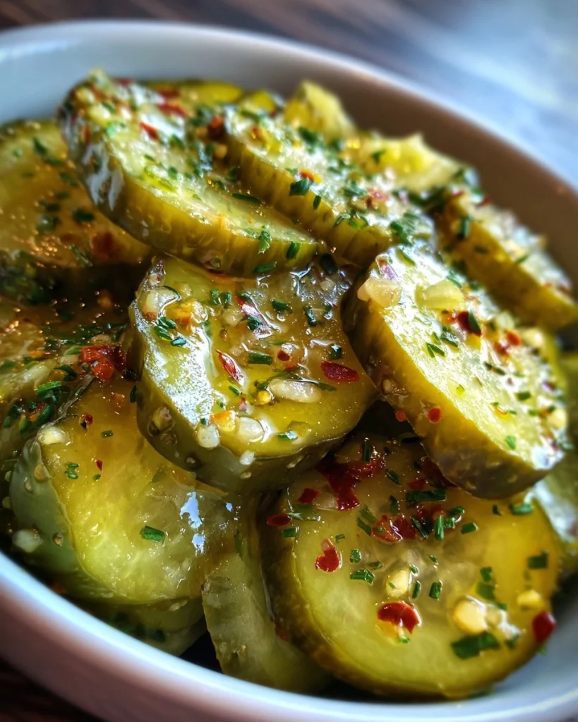 quick tangy pickle dip